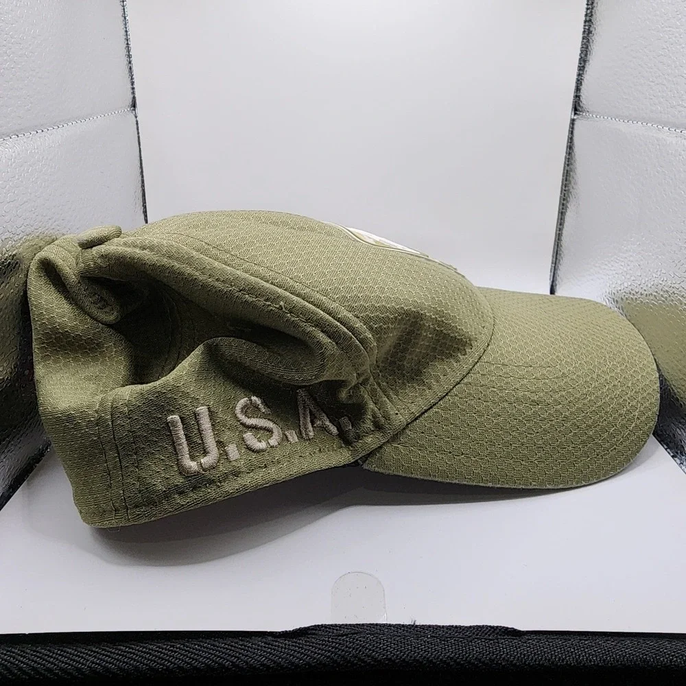New Era Buffalo Bills NFL Salute to Service Hat Mens‎ Small/Medium Olive Green